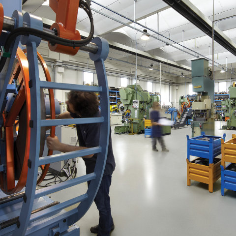 immagine dell'interno dell'azienda